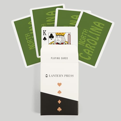 Baraja Póker North Carolina 52 Cartas Papel Estuche miniatura 6