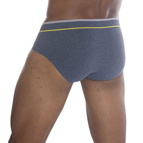 Cueca Slip, Lupo, Masculino, Azul, M