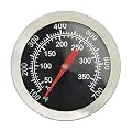 BBQ Grill Thermometer Temperature Gauge Heat Indicator Replacement for Charbroil, Chargriller, Jenn/Air, Perfect Flame, King Griller, Dyna-glo Gas Grills, 2 inch Dia. Stainless Steel BBQ Temp Gauge