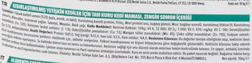 Purina Pro Plan Katze - Sterilisiert - Lachs 10kg
