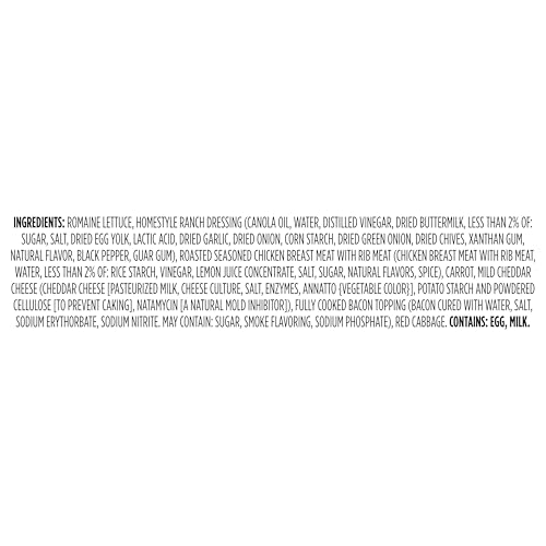 Image of Amazon Grocery, Ranch Salad with Chicken & Bacon, 5.8 Oz (Previously Amazon Fresh Brand, Packaging May Vary)