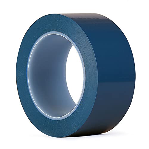 Cinta de señalización de suelo lavable y resistente al desgaste por fricción color azul
