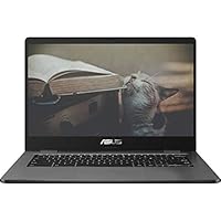 ASUS 35,6 cm (14 Zoll) leichtes Chromebook, Intel Celeron N3350 Prozessor, 4 GB RAM, 32 GB eMMC-Speicher + 128 GB MicroSD-Karte, Webcam, WiFi, Chrome OS (Google Classroom oder Zoom kompatibel)