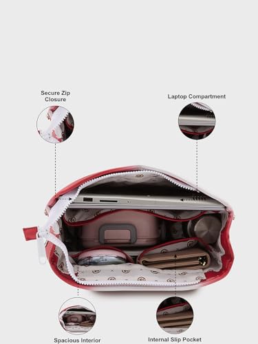 Image of Caprese Vivian Fashion Backpack Large Bag for Women | Stylish and Functional Design with Adjustable Strap | Perfect for Daily Use, Travel, and School | Ideal for Students and Professionals