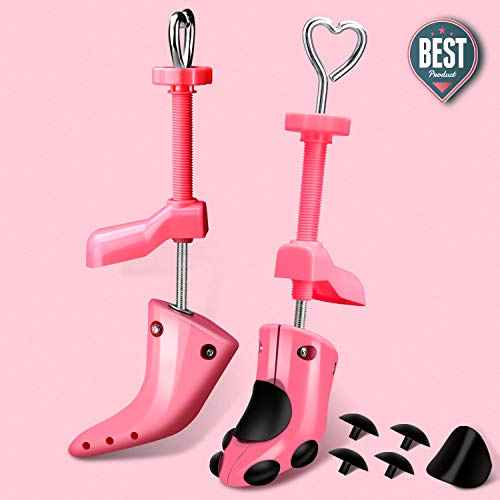 XYH Shoe Stretcher for Women & Men, Wide Feet, 4-Way Adjustable