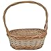 Wald Imports Brown Willow Decorative Storage Basket