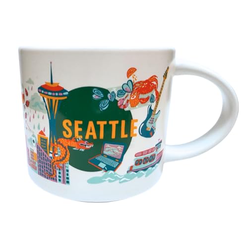 Starbucks Taza Cerámica Seattle 14 oz miniatura 1