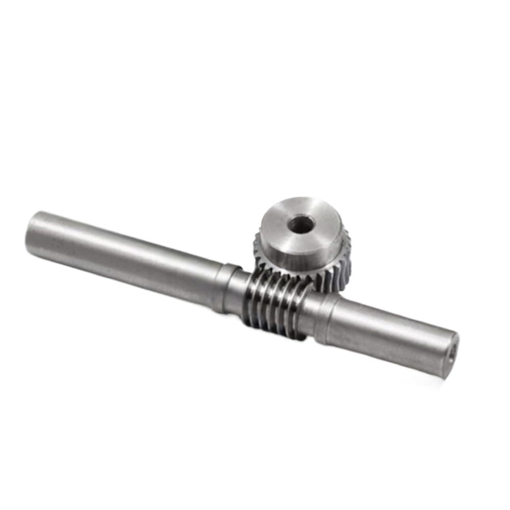 1-teiliges Schneckengetriebe mit Stahlstange, Untersetzungsverhältnis 1:60/70/80/100, 1 m Schneckenrad mit Stange, einfach zu installierendes Getriebeset(10mmx50)
