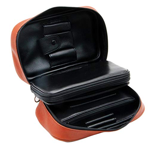 Bolsa de cuero para tabaco en piel de oveja genuina y monedero elegante