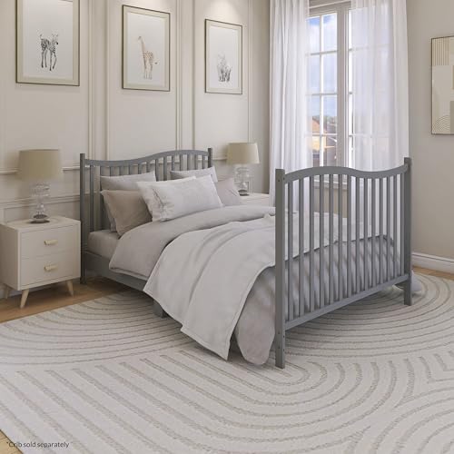 Image of Dream On Me Universal Bed Rail, Steel Grey