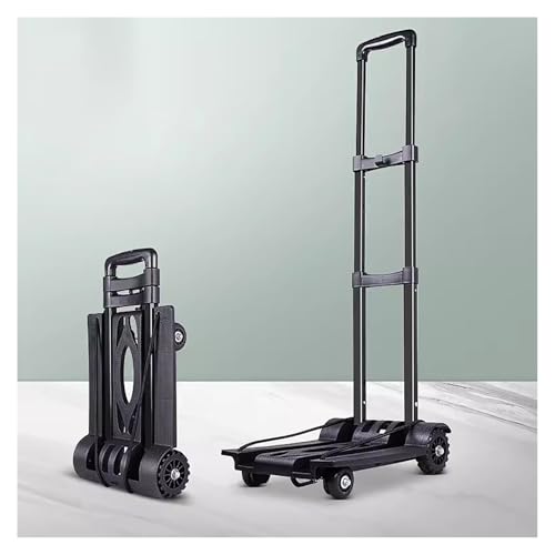 Carretilla plegable ligera con base extensible 52x28x96 cm miniatura 1