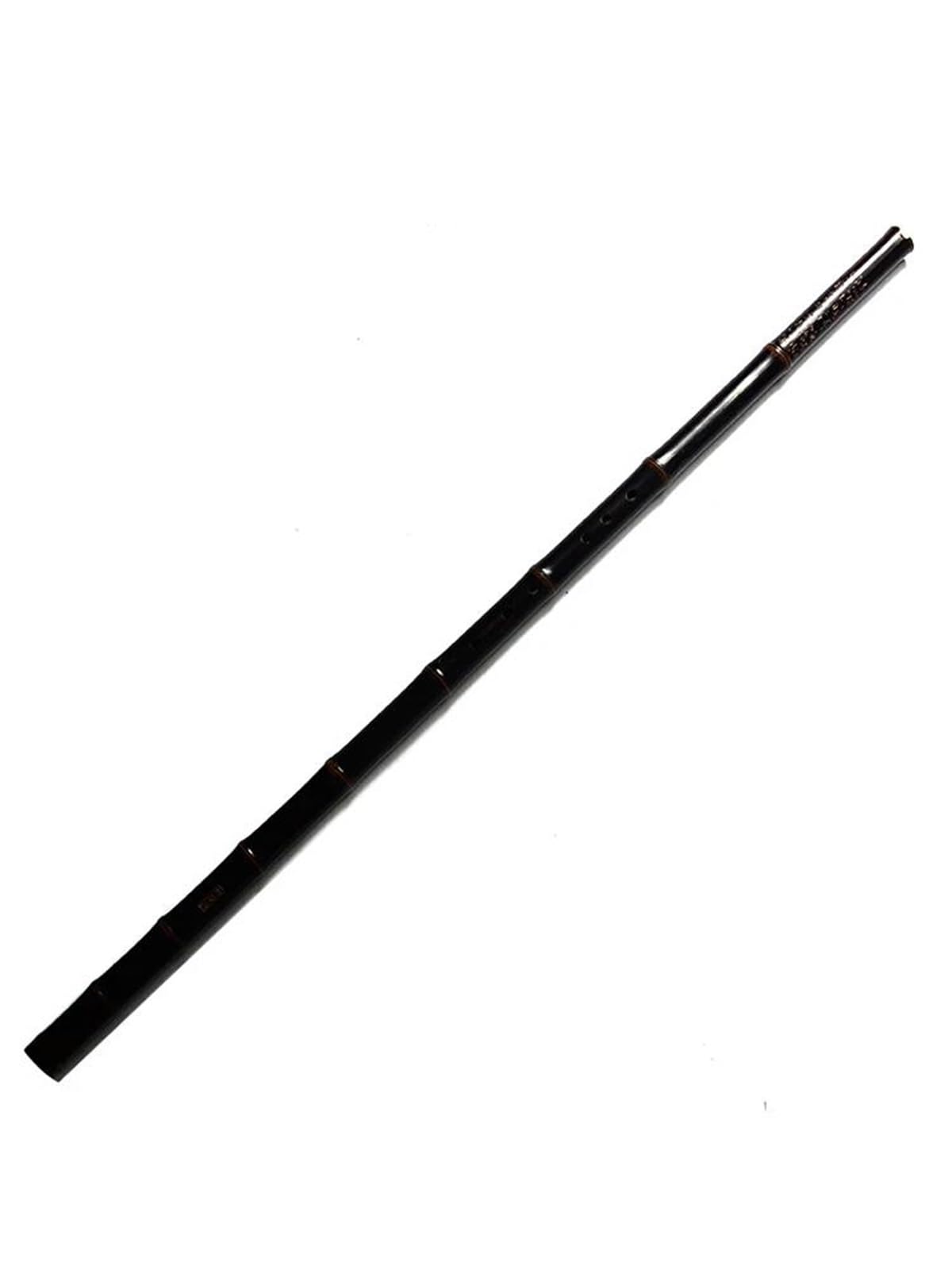 Dizi Bambusowy Flet Flet Dong Xiao Czarny Fioletowy Pionowy Flet Bambusowy Tradycyjne Profesjonalne Chińskie Klawisze Fletu GFED 8 Otworów(D Key)