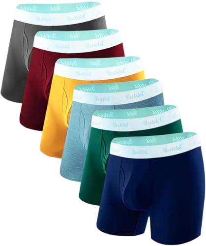 ROSTITCH Mens underwear Ultra Cool Boxer Briefs Medium 6pack Multipack