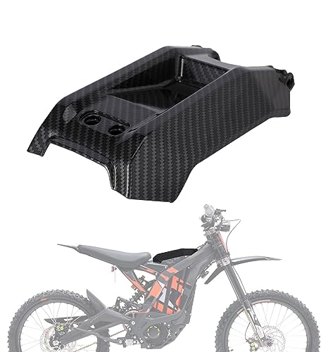 JFG RACING Sur Ron Battery Cover Battery Guards Protect for Surron Sur Ron Light Bee X/S Electric Dirt Bike Imitation Carbon Fiber