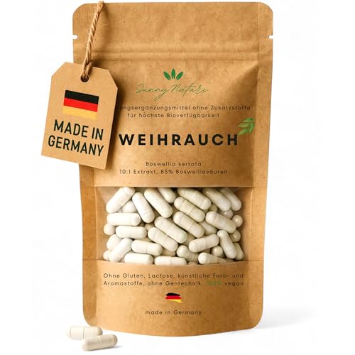Weihrauch Kapseln 400mg – 85% Boswelliasäure...