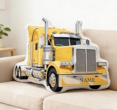 Big Rig Truck Pillow