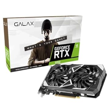 Placa de Vídeo Galax NVIDIA GeForce RTX 3050 EX, 6GB, GDDR6, DLSS, Ray Tracing
