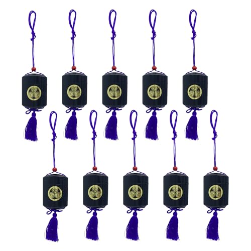 日本製 昔ながらの民芸品 日本のおみやげ 印籠 小物入れ(10個セット)