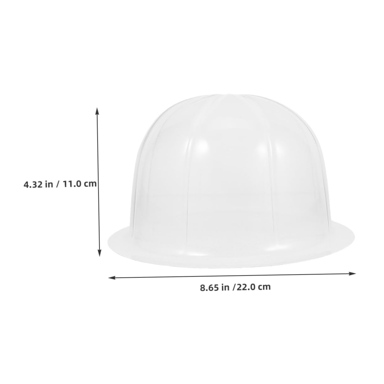 Veemoon 20Pcs Baseball Caps Inserts Shapers Plastic Hat Display Stands for Head Circumference Stable Support for Retail Stores Organization