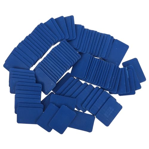 Unomor 100pcs Shims Flat Griddle Leveling Shims for Door Windows High Loadbearing and Easy Installati