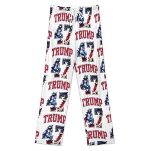 Trump Pajama Pants for Mens Lightweight Comfy Home Pajamas Unique Lounge Pants3