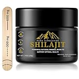 Pure Himalayan Shilajit Resin - 50G | Authentic, Natural Mineral Pitch from The Himalayan Mountains | Gold Grade 100% Pure, Rich in Fulvic & Humic Acid | Potent Energy & Stamina Booster - Image 1