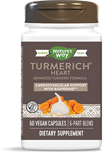 Nature’s Way Turmerich Heart Advanced Turmeric Formula Cardiovascular Support* 60 Capsules Nature’s Way Turmerich Heart Advanced Turmeric Formula Cardiovascular Support* 60 Capsules
