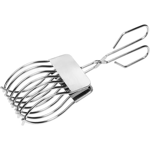 Casiler Pince À Découper Le Rôti De Bœuf en Acier Inoxydable, Coupe-oignons, Pince À Trancher Viande, Le Pain, Support pour Aliments, pour Couper Les...