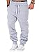 Produktbild L.A.B 1928 Herren Jogginghose Trainingshose Sporthose Fitness Jogg Japan Kosmo Style Hose LAB-7004 (Grau, M)