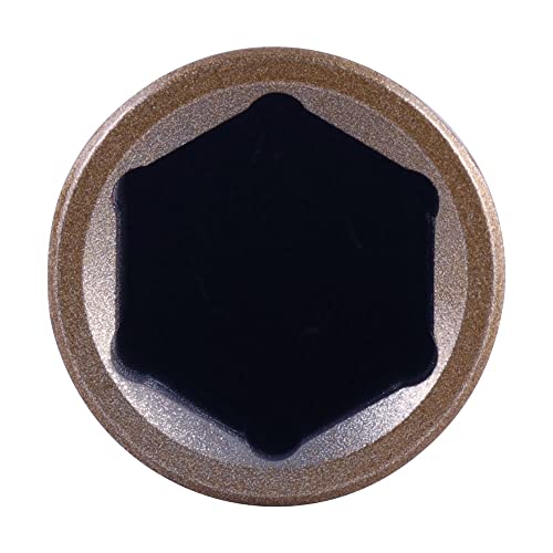 Image of AFF Torque Limited Socket, 1 /2 inch Drive, 19-3 /4mm, 90 ft /lbs, Gold, 40212