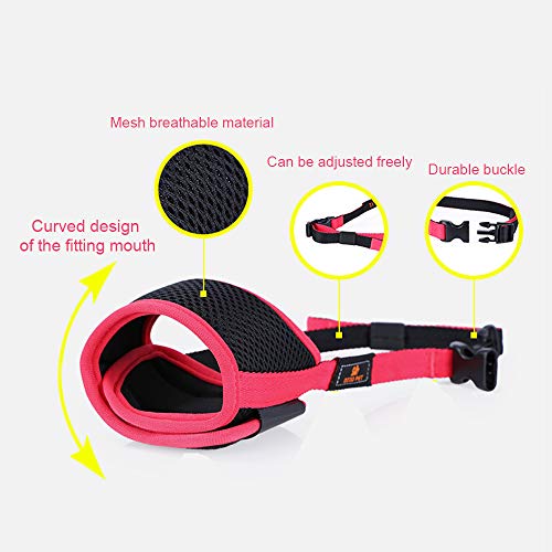 Festnight DODOPET Cão Focinho Do Cão Focinho Boca Tampa Do Focinho Do Cão para Cães Evitar Mordendo