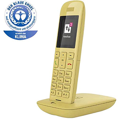 Telekom Speedphone 11 (mit DECT Basis - wahlweise nutzbar am IP Anschluss oder am analogen a/b Port) gelb