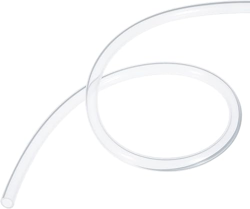 Miniatura 24 de YOKIVE Tubo de silicona, transferencia de agua, ideal para bomba (negro, 0.315 x 0.394 in IDxOD, 3.3 ft) Beige,Negro,Azul / Patchwork,Claro,forro