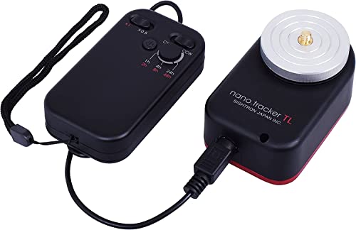 サイトロンジャパン タイムラプス 動画撮影 回転台 定点撮影 ナノトラッカー TL II AS0009 ブラック