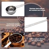 Protein Scoop 30g Protein Powder Scoop,30g Scoop Stainless Steel Scoops for Powder Measuring Protein Scoop Set Dual Head Measuring Scoop Suitable for Canisters and Kitchen Measurement(1 Piece) - Image 5
