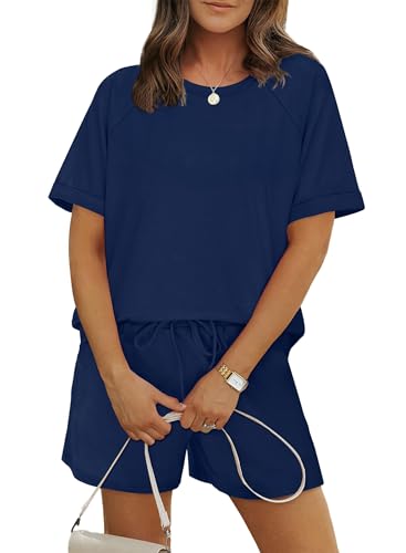 Save 33% on WIHOLL Women's Casual Summer Short Sets with Code 9LA4OHLZ