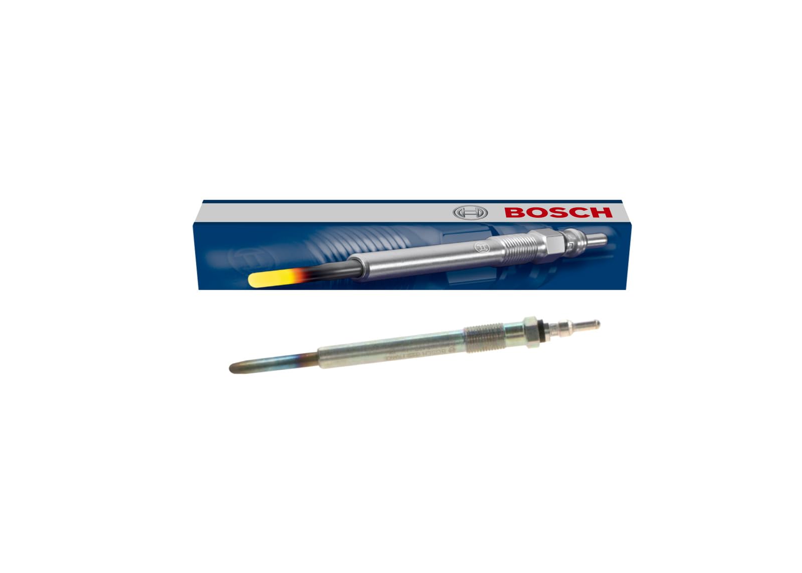 Bosch 0250202127 (GLP052) - Candeletta Duraterm Glow Plug - Scatola in cartone - confezione da 1 pezzo - per veicoli a motore diesel