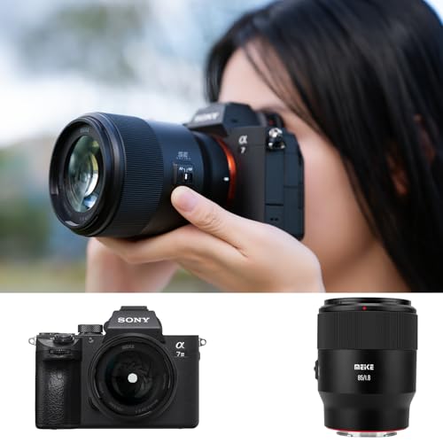 Image of Meike 85mm f1.8 SE II Full Frame STM High Resolution 8K Auto Focus Medium-telephoto Lens Fixed Prime Portrait Lenses for Sony E Mount Mirrorless Cameras A9 A7II A7RII A7 A7R3 A7R4 A7IV A7C A7SIII