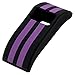 WITHit Designer Sleeve Compatible with Fitbit Charge/Fitbit Charge HR - Band Cover - Stripe (Plum)