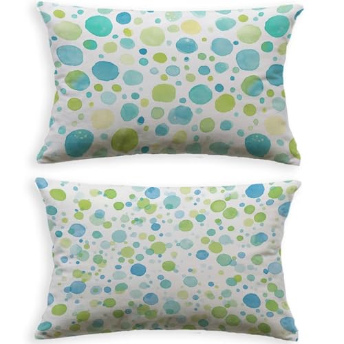 Housse coussin extérieur blanc 60x90cm déco jardin imperméable canapé