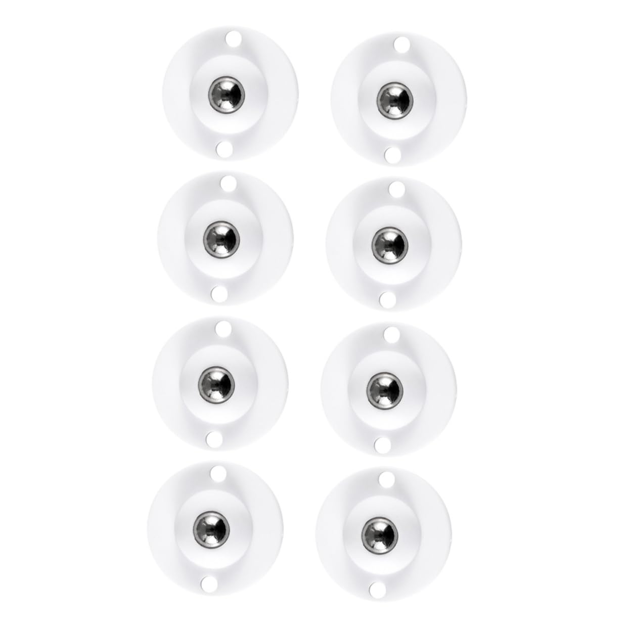 Sourcing Map Lot De 8 Roulettes Auto-adhésives, Rotation à 360 Degrés