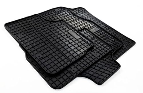 Preisvergleich Produktbild FROGUM 402010 Fußmatten Set Gummimatten Vorne und Hinten schwarz
