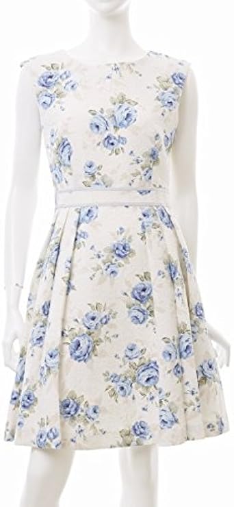 Amazon Co Jp レストローズ Lest Rose アリーヌローズワンピース 80ブルー 02m 服 ファッション小物