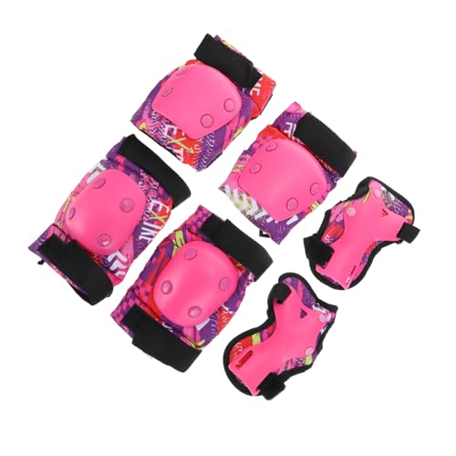 VICASKY 1Set Protective Gear Thickened Knee Pads Elbow Guards for Ergonomic Design Fit for Roller Skating Biking and Outdoor Sports Suitable for Ages