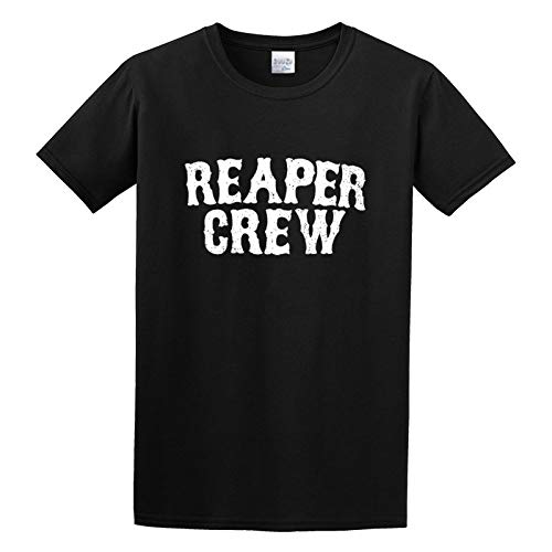 Reaper Crew Mens T-Shirt Graphic Printed Black Tee 3XL