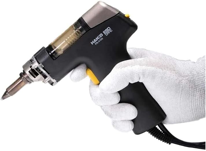 Hakko FX973-010 - Three Channel Rework Station with FX-9701 Iron and FR-4103 Gun Style Desoldering Tool, 120V