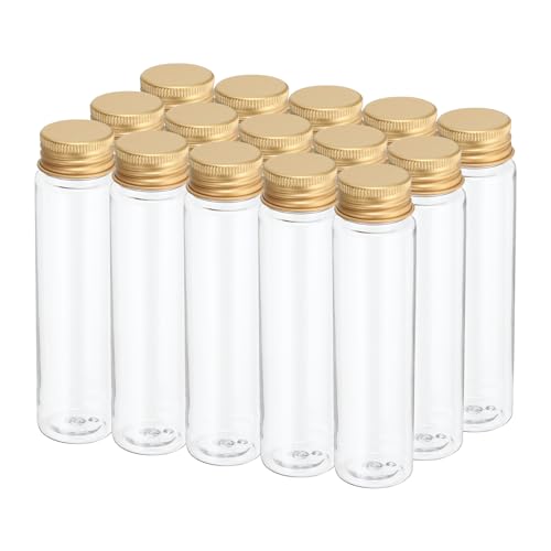 PATIKIL 80ml vX`bNǁi˂Lbvtj 15Zbg 128x33 mm tbg{g ȊwIȃp[eB[   r[Y  [ S[ hg[