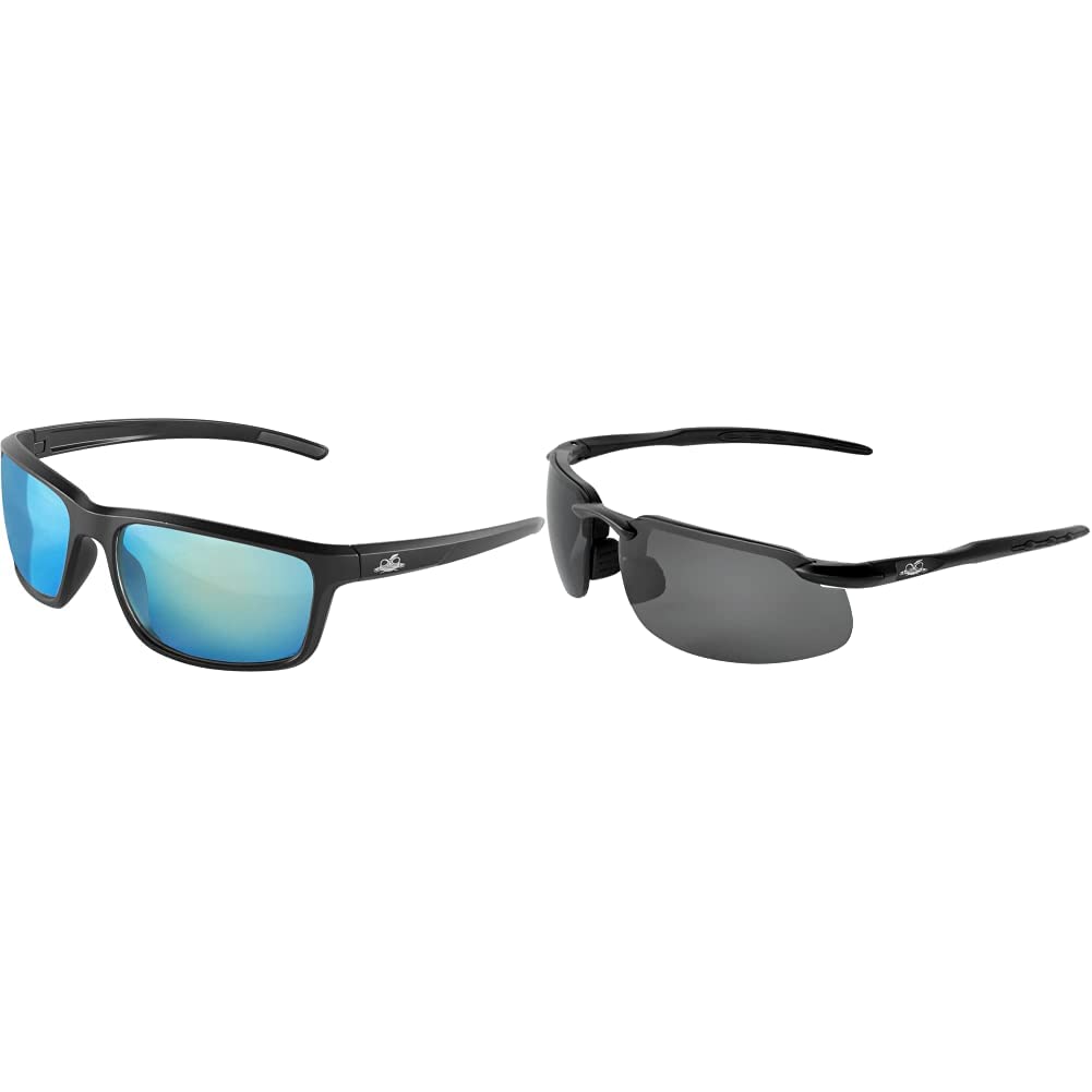 Bullhead Safety Pompano Anti-Fog Safety Glasses, ANSI Z87+, Polycarbonate Protective Eyewear