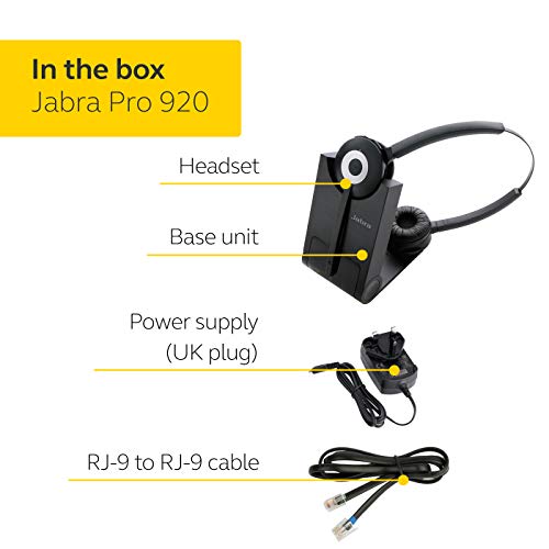 Jabra Pro 920 Duo Casque Stereo DECT Sans Fil – Voix HD, Antibruit et Autonomie d’une Journée – Optimisé pour une… - Les Beatles, Paul McCartney, John Lennon, RIngo Starr, George Harrison Jabra Pro 920 Duo Casque Stereo DECT Sans Fil - Voix HD, Antibruit et Autonomie d'une Journée - Optimisé pour une… – Image 3