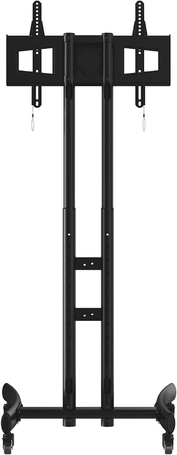 OLSKFUH Mobile Tv Stand, Rolling Tv Stand, Mobile Tv Cart, Mobile Tv Cart, Tv Monitor Display Stand, Mobile Phone Tv Stand Floor Cart Stand,